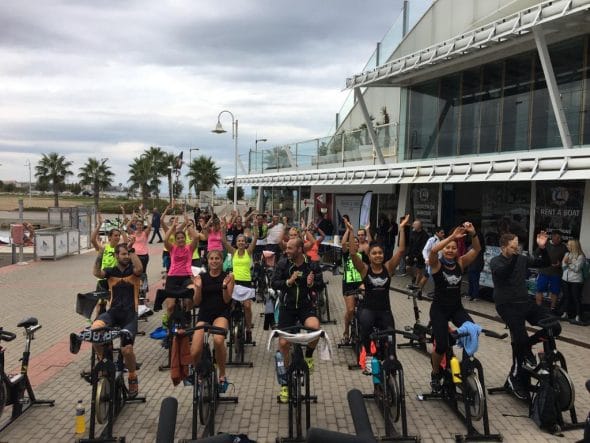 Imagen: Maratón de Spinning en Dénia
