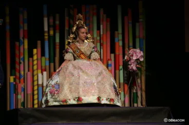 Martina Gimeno durante su presentación