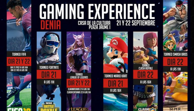 Portada Gaming Experience Dénia