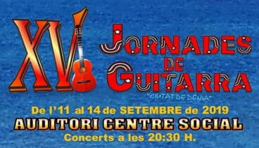 portada xv jornades de guitarra