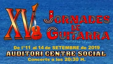 portada xv jornades de guitarra