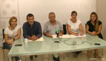 pp gent de denia y ciudadanos en la rueda de prensa conjunta