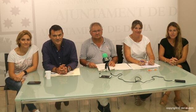 pp gent de denia y ciudadanos en la rueda de prensa conjunta