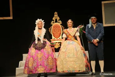 Presentación Fallera Mayor Safir Malonda – Isabel Bartual, Bellea del Foc de Alacant 1