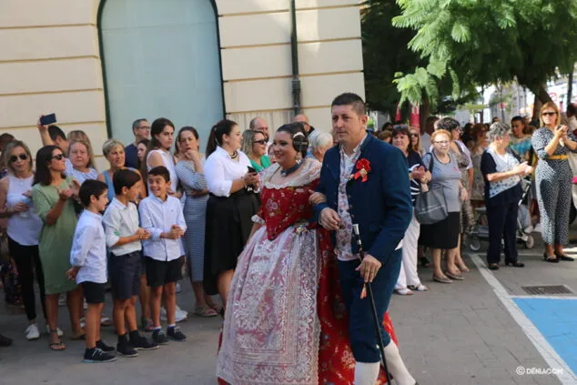 recepcion de la presentacion infantil de la falla baix la mar presidente y fallera mayor 2020