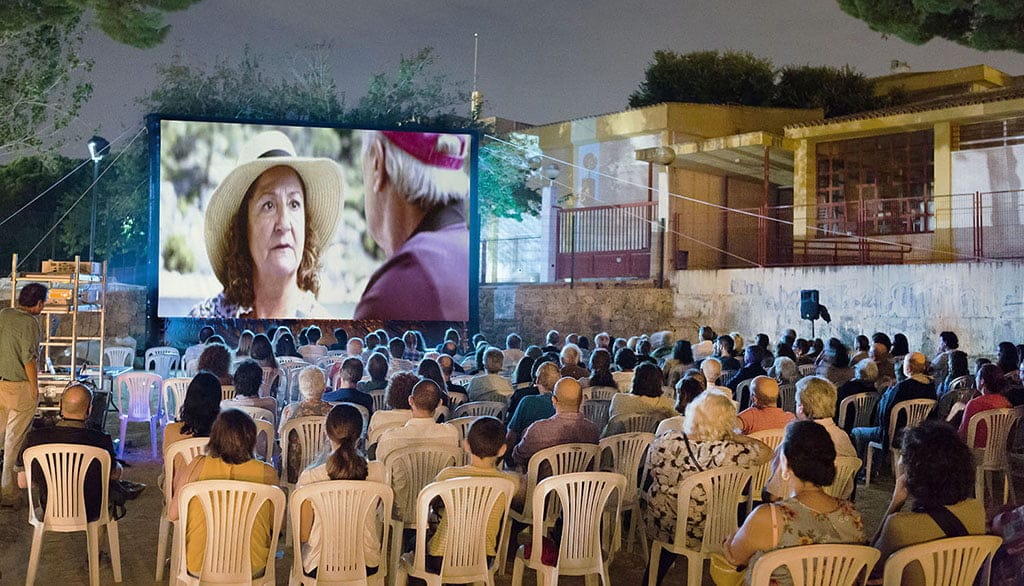 Imagen: Rosario Pardo (mejor Interpretación) en la pantalla