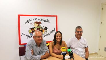 Vicent Grimalt y Melani Ivars presentan los datos del inicio de curso