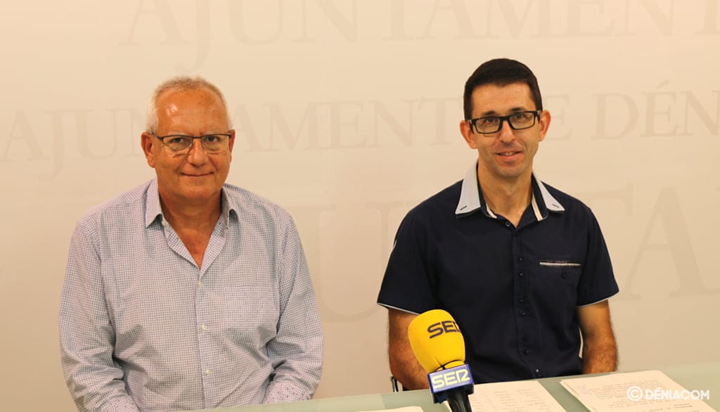 Se anuncian las reuniones de barrio con las que fomentar el contacto entre concejales y vecinos 1 Imagen: Vicent Grimalt y Pepe Doménech presentan el calendario de reuniones de barrio