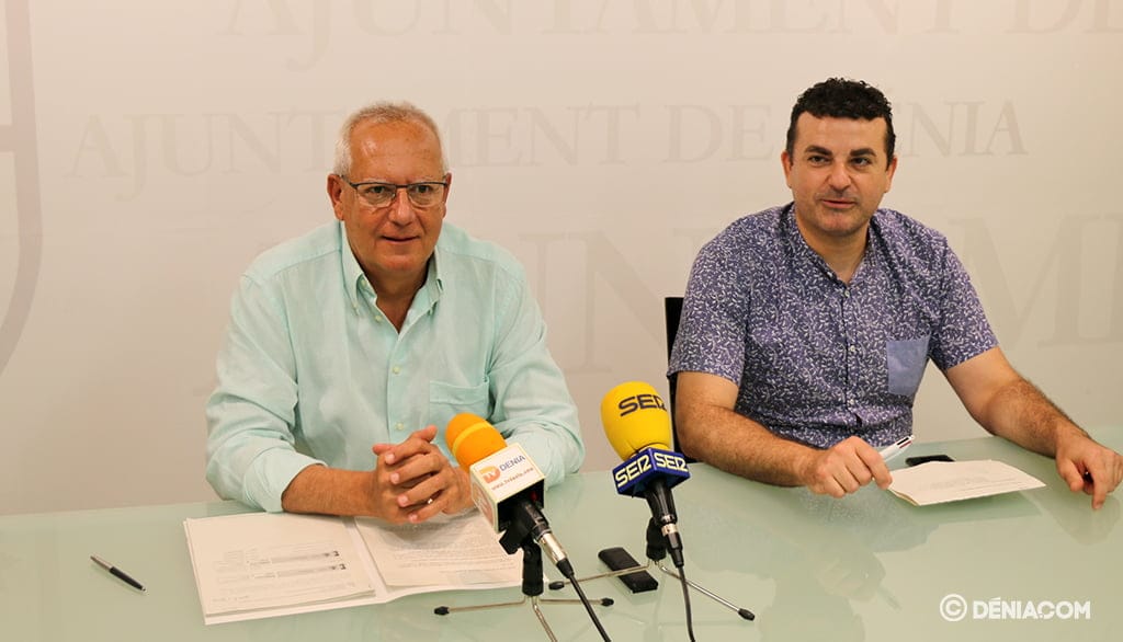 Imagen: Vicent Grimalt y Raúl García de la Reina hacen balance de daños