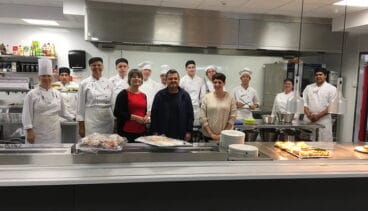 Visita a la escuela de hostelería Sandsli Vidaregåande Skule