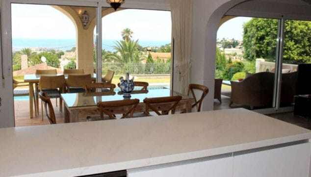 vistas desde la cocina chalet venta denia