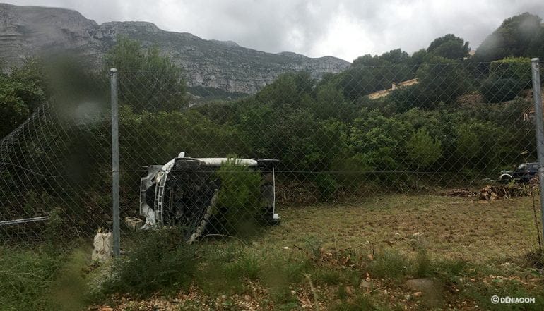 Accidente en Les Planes