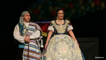 Àngela y José Luis durante la presentación