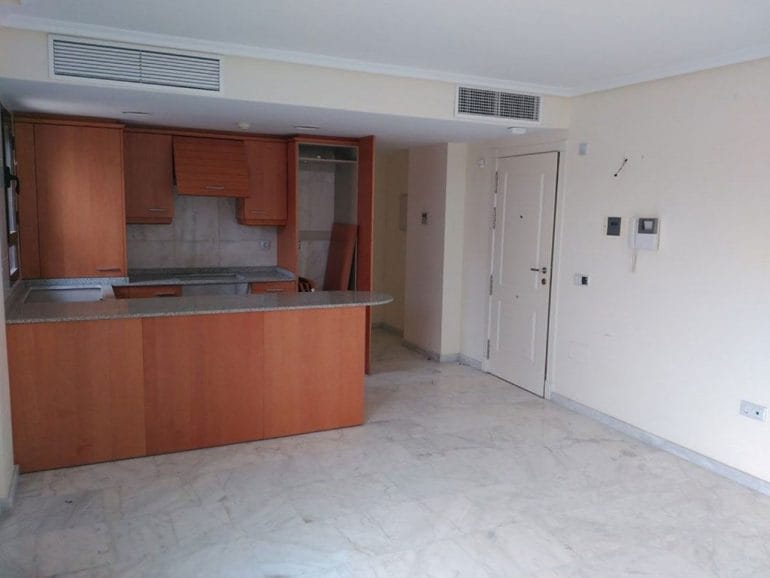 Salón de un ático en venta en Moraira - Mare Nostrum Inmobiliaria