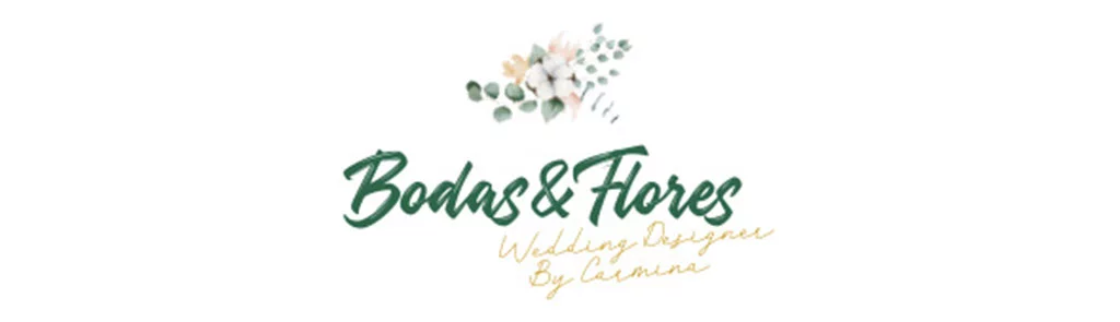 Logotipo Bodas y Flores