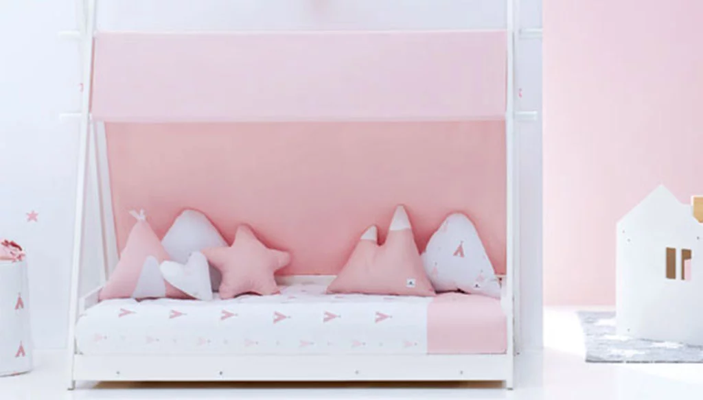 Cama Montessori Homy en rosa – Muebles Martínez