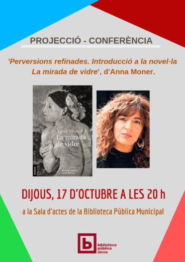 Cartel presentación La mirada de vidre