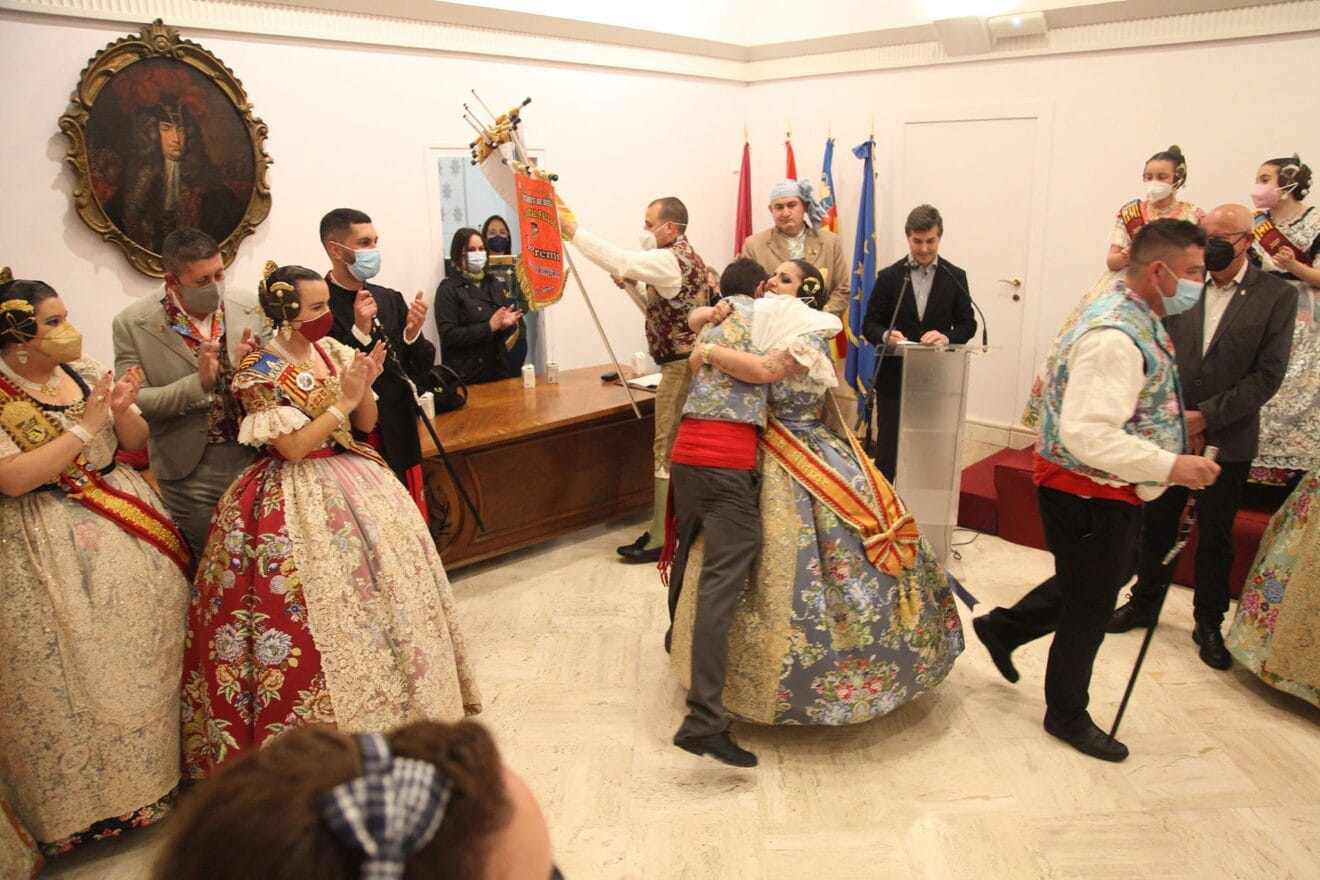 Celebración del premio de Darrere del Castell