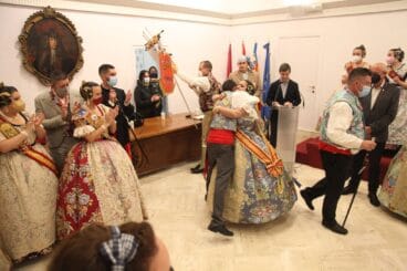 Celebración del premio de Darrere del Castell