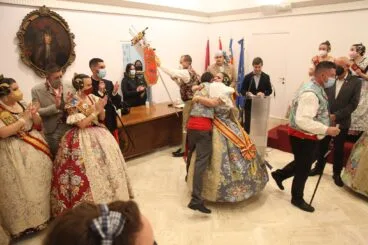 Celebración del premio de Darrere del Castell