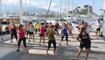 Clase de zumba solidaria