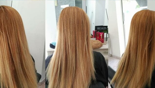 despues de tratamiento con excelencia belma kosmetic alisado dorita inma estilistas