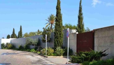 exterior del cementerio de denia