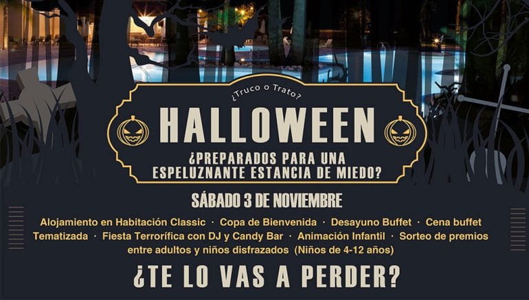 Celebra Halloween en el Hotel Dénia Marriott Golf Resort & Spa