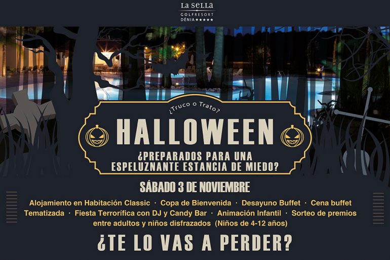 Celebra Halloween en el Hotel Dénia Marriott Golf Resort & Spa