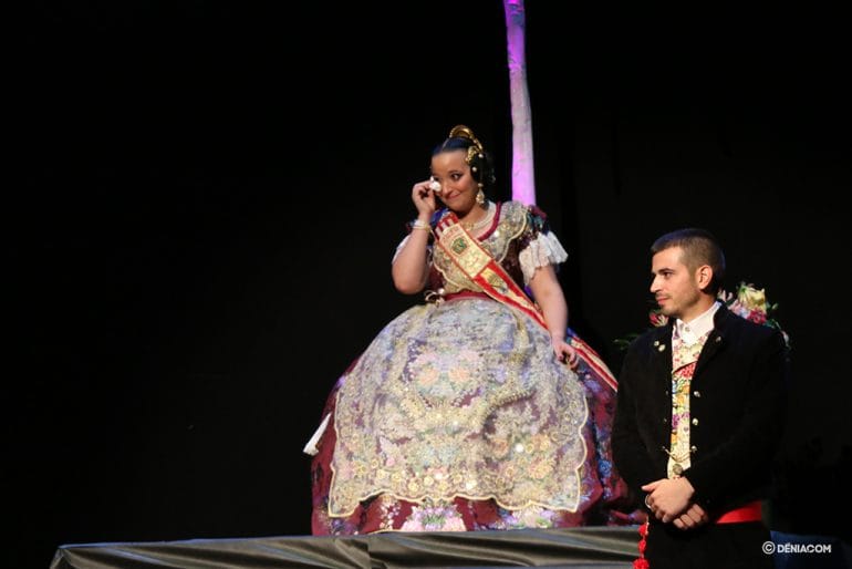 Judith Fernández emocionada con la exaltación de su hermana