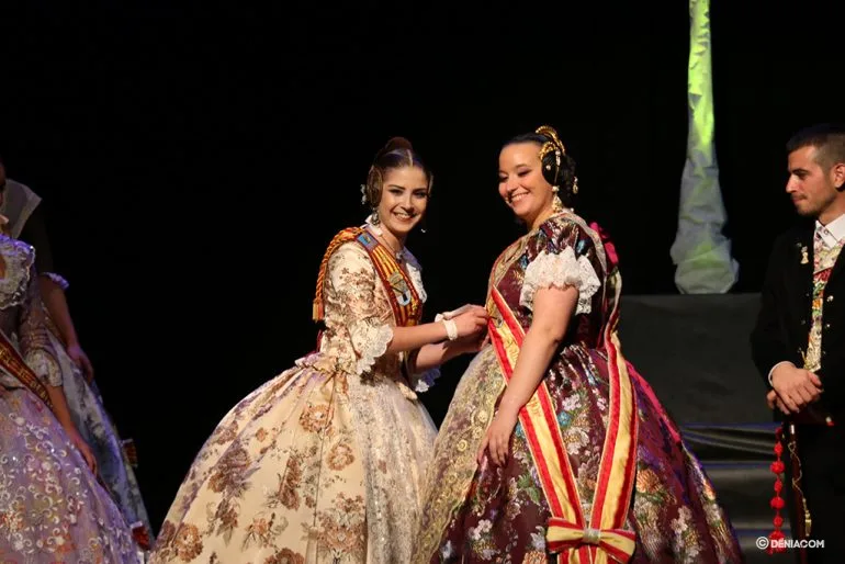 Judith Fernández y Safir Malonda, Fallera Mayor de Dénia