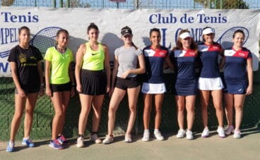 jugadoras absolutas del ct denia y ct el campello