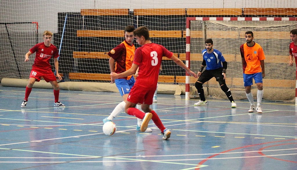 El Paidos B sumó su primera victoria al vencer a La Nucía FS (4-3) 1 Imagen: Jugadores del Paidos durante un partido