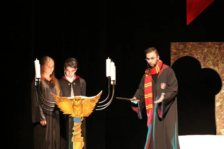 La magia de Harry Potter protagonizó el acto