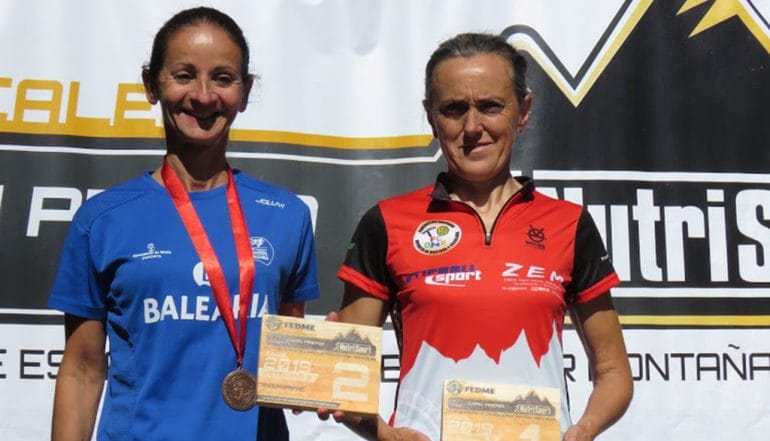 Laurence Rastell en el podio