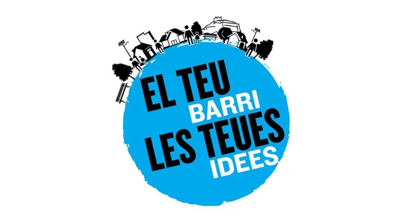 Logotipo con elementos añadidos Presupuestos Participativos Dénia 2020
