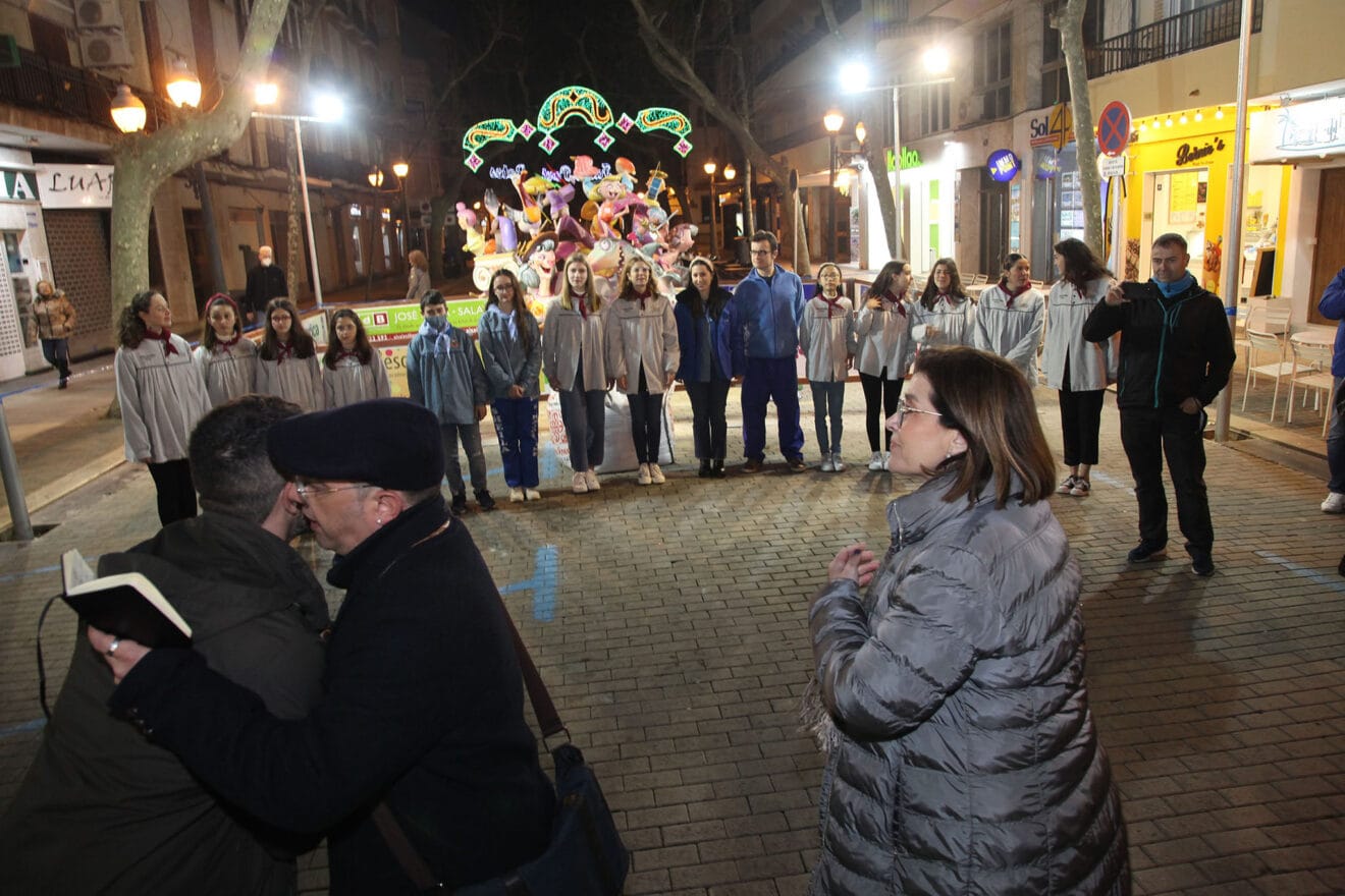 Nit d'Albades en la falla Port-Rotes