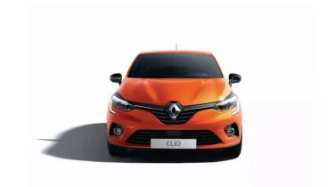Frontal del nuevo Renault Clio – El mítico Clio se renueva y ahora puedes encontrarlo con una oferta especial de lanzamiento en el concesionario oficial en Dénia de las marcas Renault y Honda, Honda Ginestar Dénia