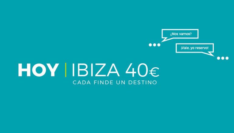 Offer every weekend, a destination - Baleària