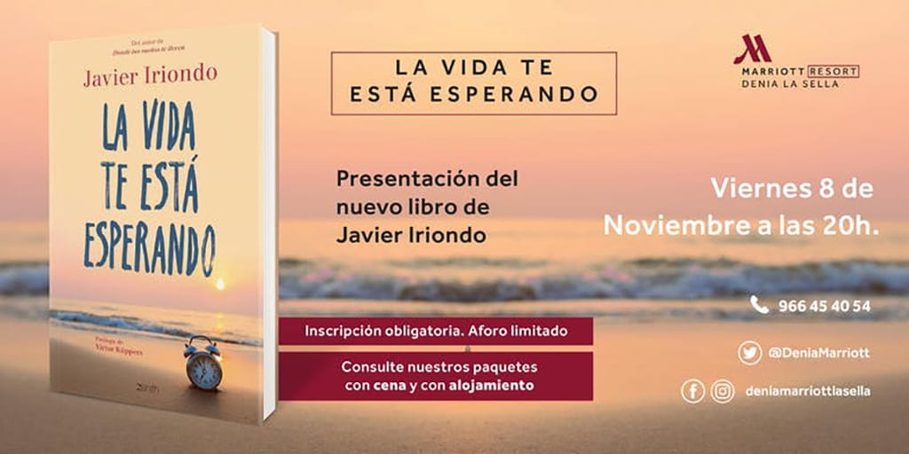 Imagen: Presentación en Marriot de La vida te está esperando