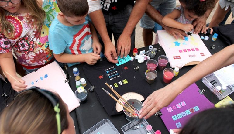 Taller para personalizar camisetas
