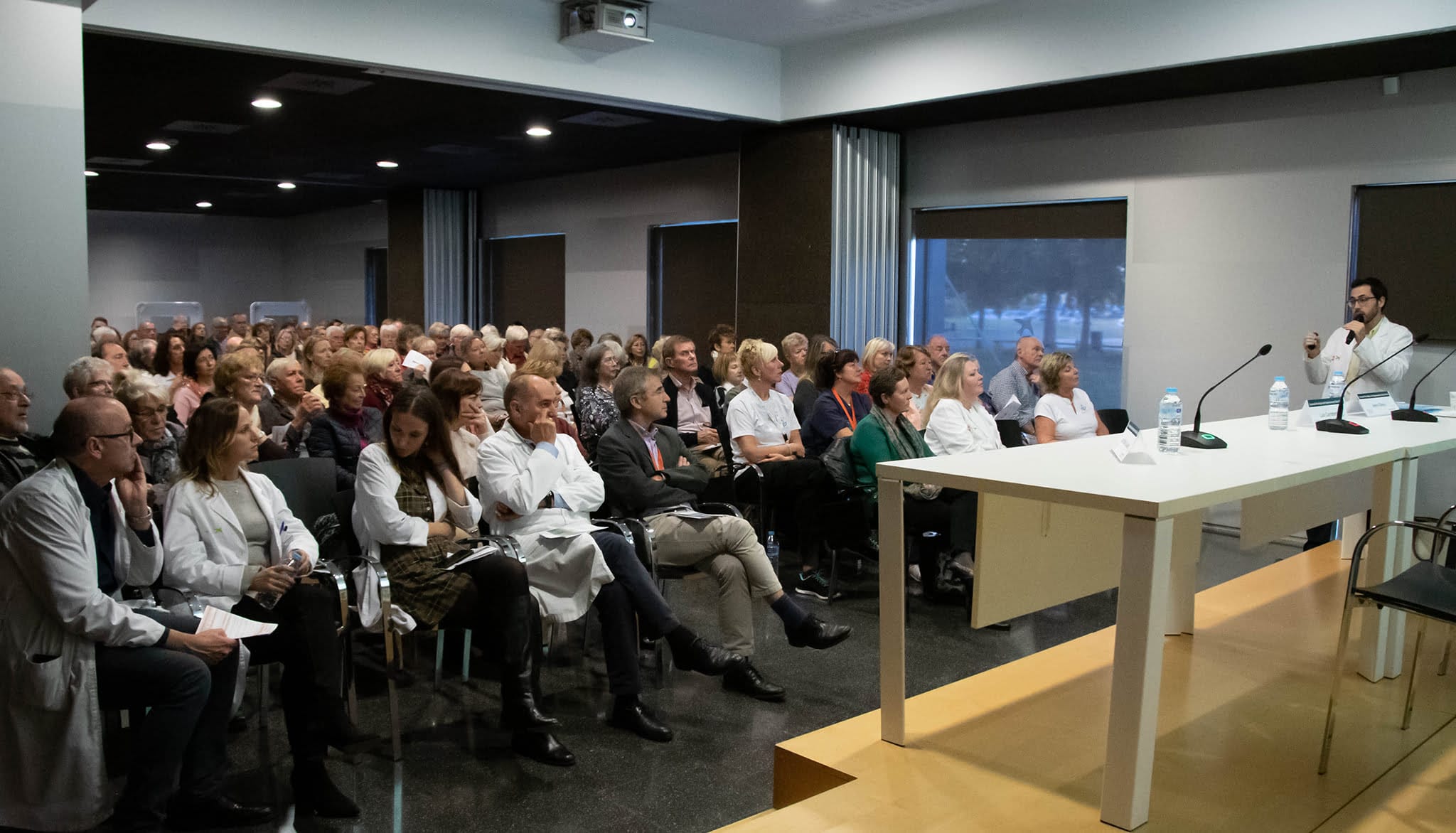 Imagen: Asistentes a la Jornada de Oncología