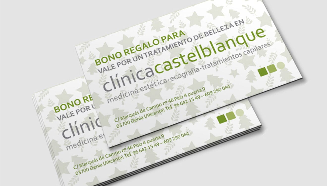 Bono regalo de Clínica Estética Castelblanque