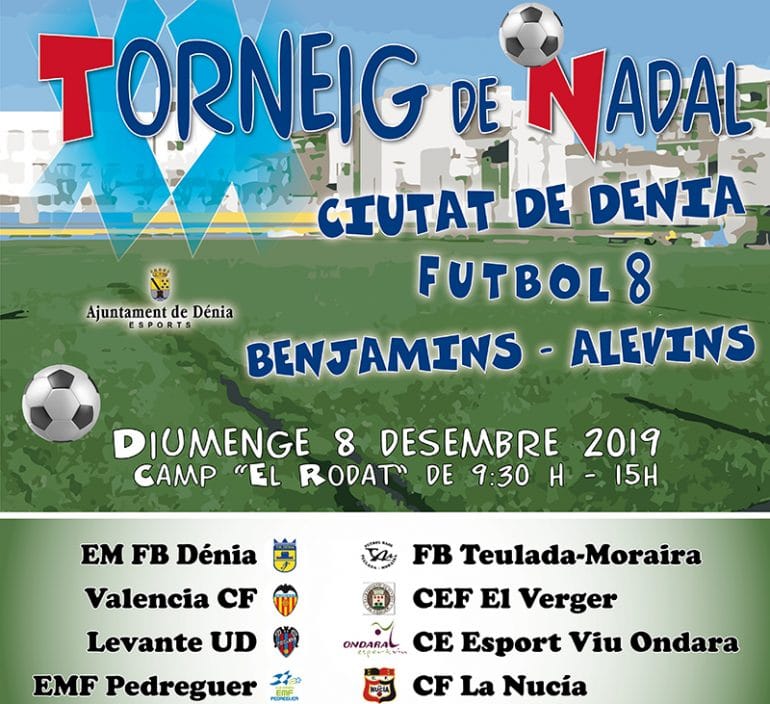 Cartel XX Trofeo Navidad Fútbol 8