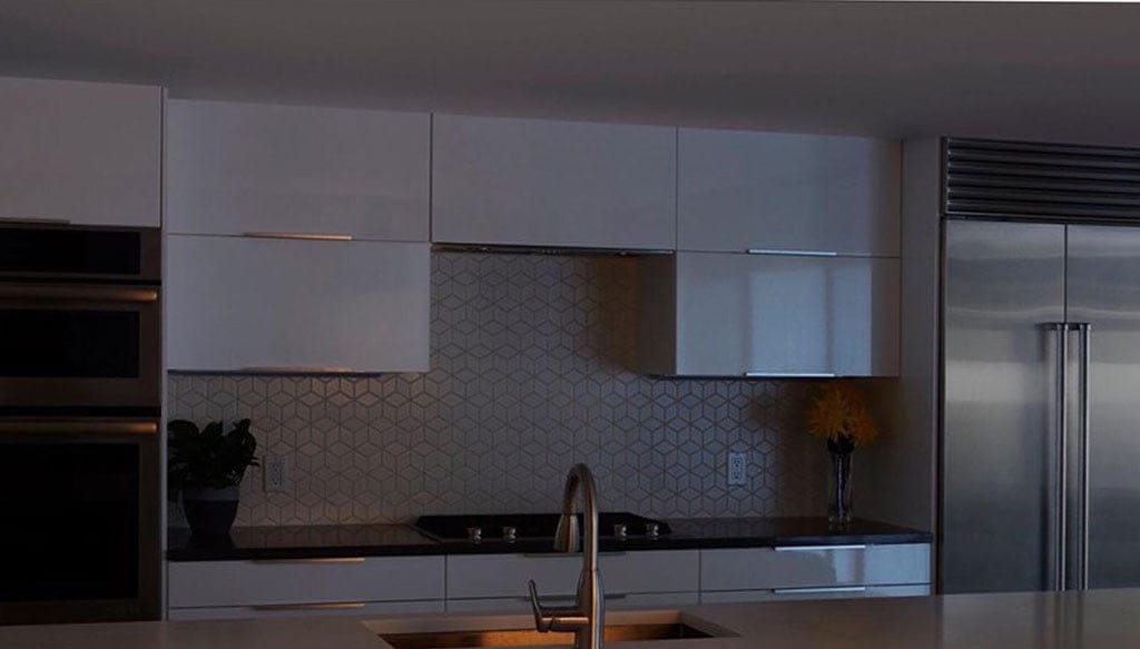 Imagen: Antes de iluminar una cocina con Solatube Levante