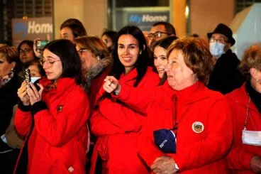 Comisión de París Pedrera durante la Nit d’Albades
