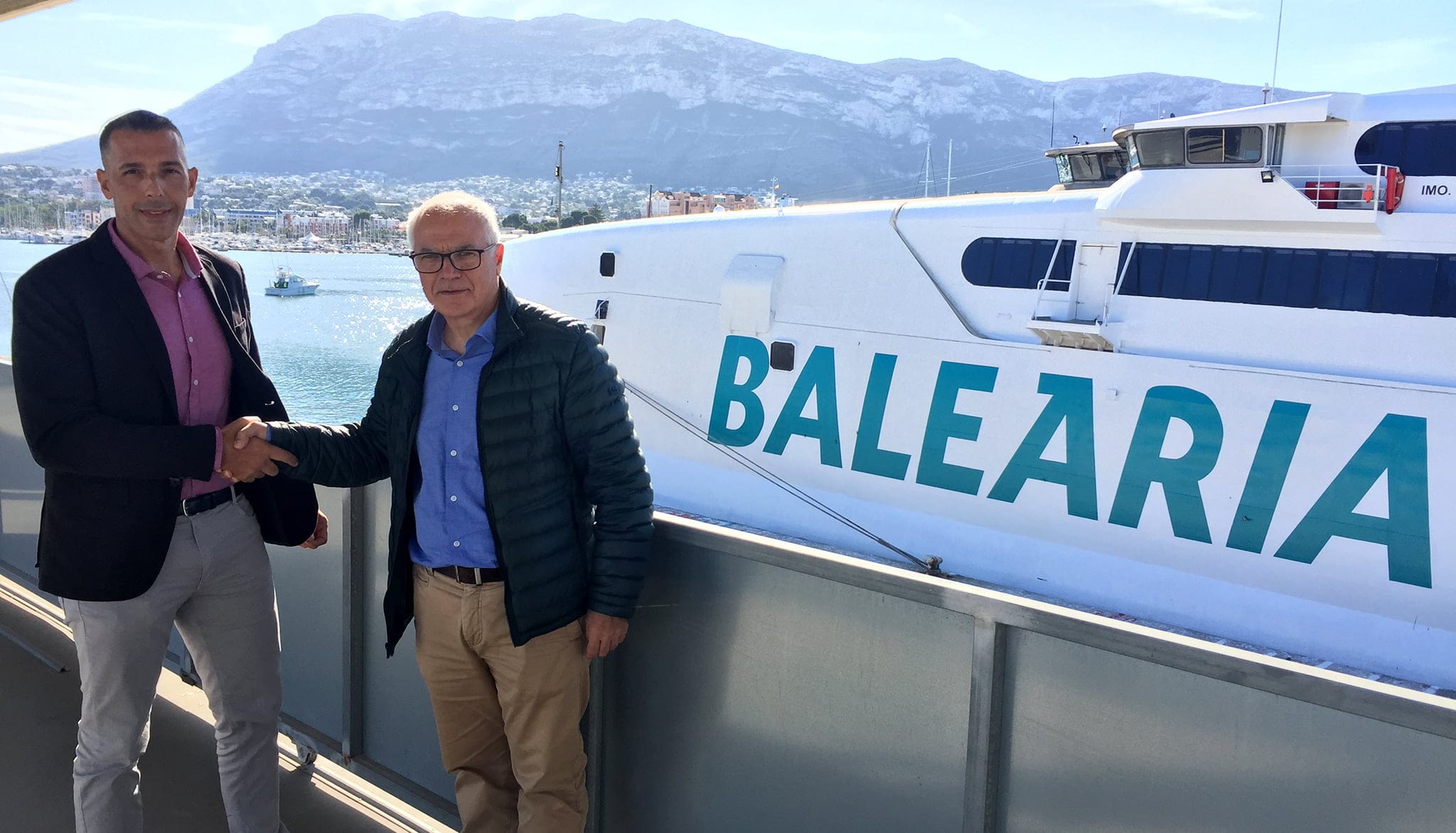 Imagen: Convenio entre Circuit a Peu a la Marina y Fundació Baleària