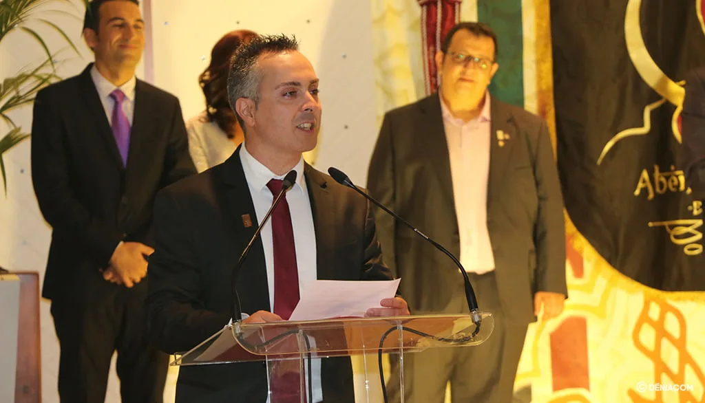 Imagen: Discurso de Isaac Bolufer como Capitán Moro