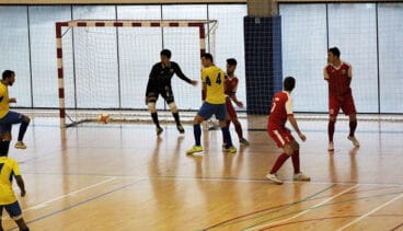 el mar denia defendiendo un ataque salou