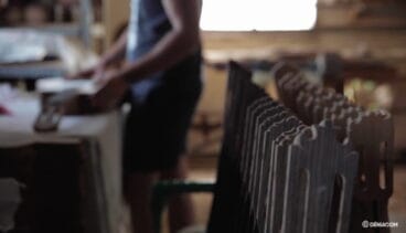 El taller de guitarras de las estrellas